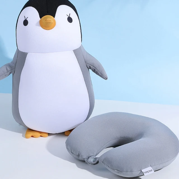 Cute Animal U-Shaped Travel Pillow